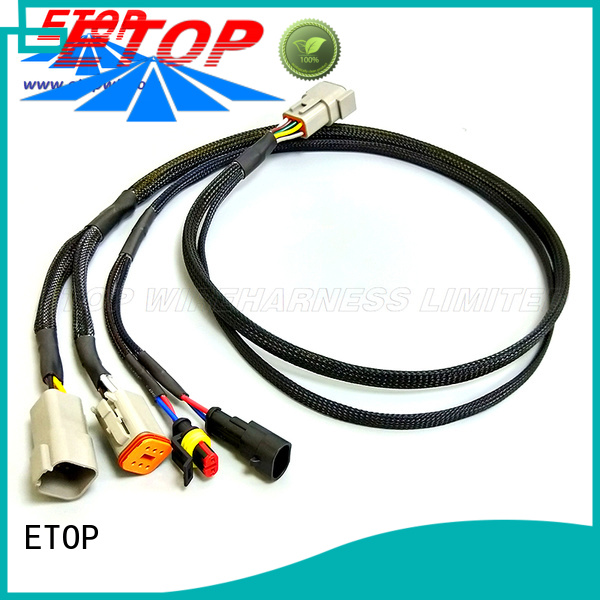 ETOP custom wiring harness auto industry