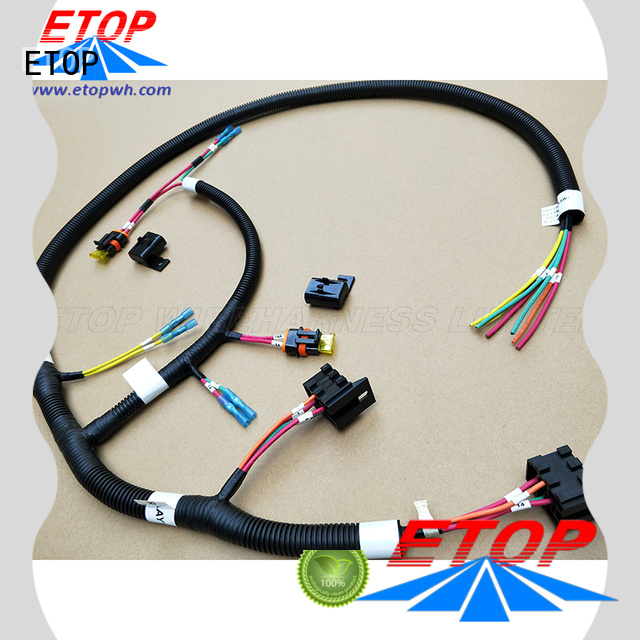ETOP professional auto wiring harness suitable for automotive companies