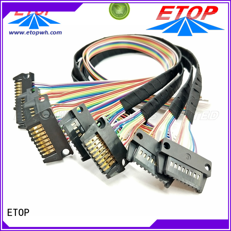 ETOP custom wire assemblies very useful for