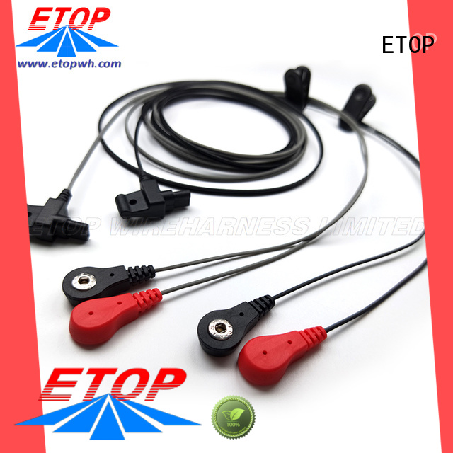 customized custom molded cable assemblies suitable for hospital equipment