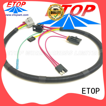 ETOP custom wiring harness perfect for global automotive industry