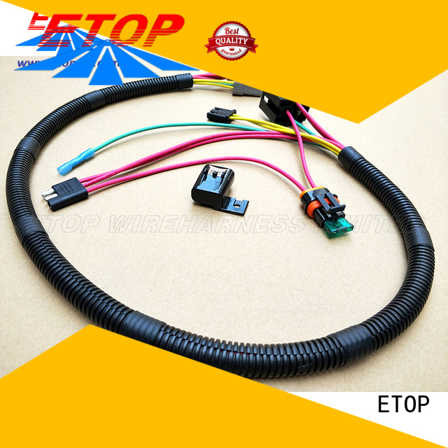 ETOP professional automotive wiring harness ideal for global automotive industry